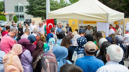 Selçuk Üniversitesinde aşure ikramı yapıldı